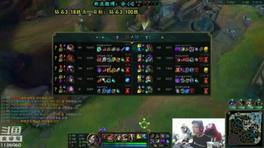 余小C：状态回归，异常神勇！强！ 2018-06-29 21点场