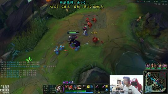 余小C：状态回归，异常神勇！强！ 2018-07-01 13点场