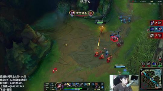 阿迎：AD单排教学，包教包会包上钻 2018-07-04 10点场