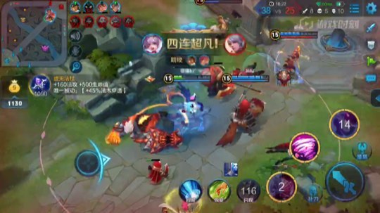 国服小乔 荣耀王者局5杀