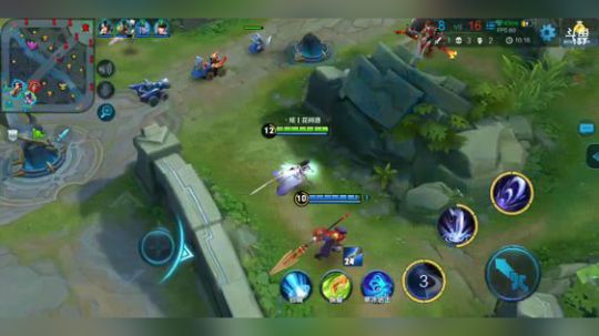 右手：天秀露娜上第二个荣耀 2018-07-12 09点场