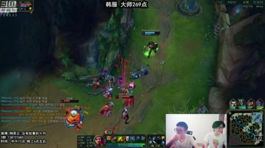 第一个韩服王者船长，世界顶尖局 2018-07-17 14点场