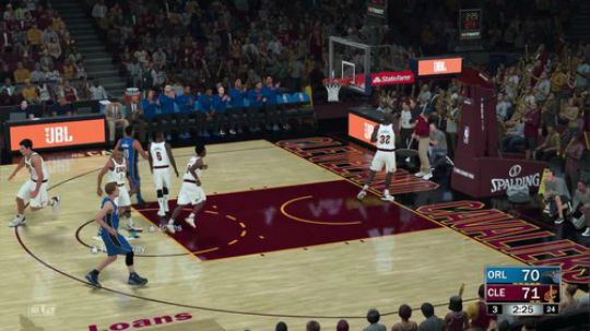 小乐：NBA2K18骑士第十五赛季常规赛 2018-07-15 10点场