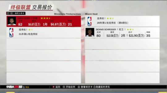 【体育经营模拟】NBA孟职篮欢迎你的加入 2018-07-20 19点场