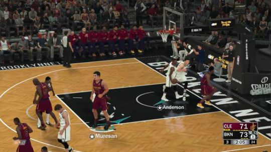 小乐：NBA2K18骑士第十五赛季常规赛 2018-07-16 11点场