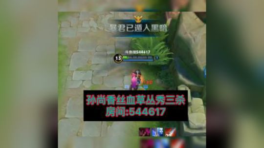 孙尚香草丛丝血秀三杀