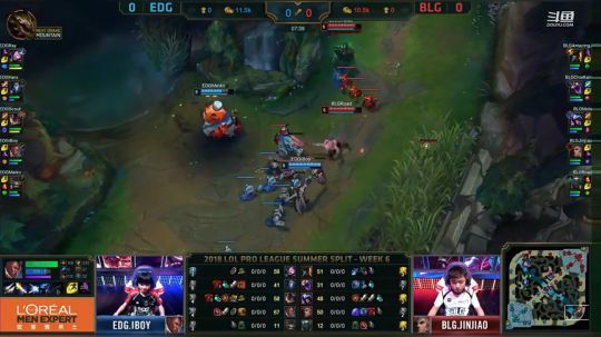 2018LPL夏季赛-EDGvsBLG-第一场-7.23