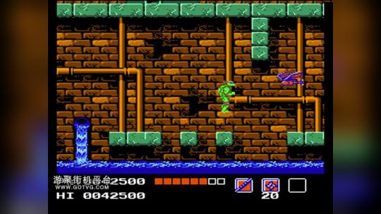 FC 怀旧向  激龟忍者传 游聚 -柏拉图