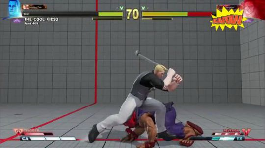街霸5新角色Cody有没有爆发力?一个指令投就翻盘!
