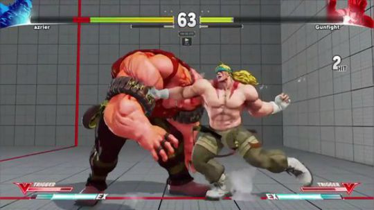 就是硬刚!街霸5巨汉对决阿比盖尔VS阿里克斯!