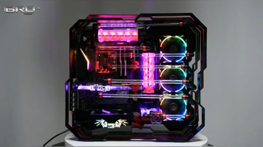 BRO兄弟水冷定制 炽果06 07 主机展示