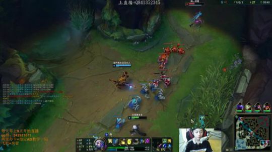 阿迎：AD单排教学，对线意识团战细节 2018-07-28 11点场