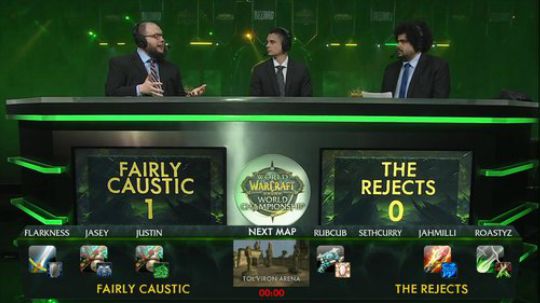 The Rejects vs Fairly Caustic