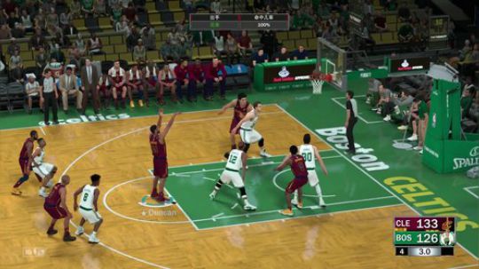 小乐：NBA2K18骑士第十七赛季常规赛 2018-07-31 15点场