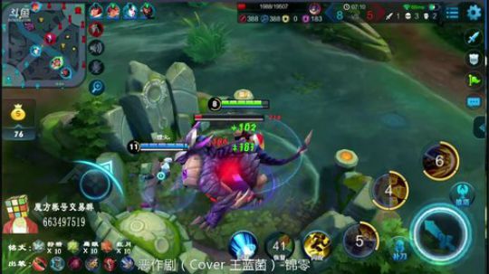 我在斗鱼看南斗直播王者荣耀