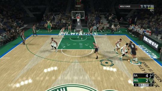 小乐：NBA2K18骑士第十七赛季常规赛 2018-07-31 21点场