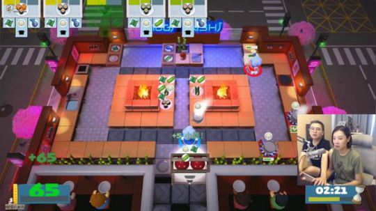 【女流直播】 Overcooked2 P1 2018.8.8