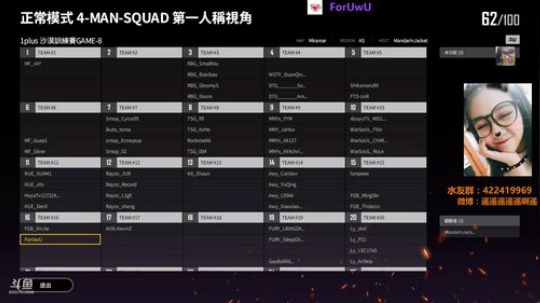 【ForU】谁说女子不如男！！！ 2018-08-07 20点场