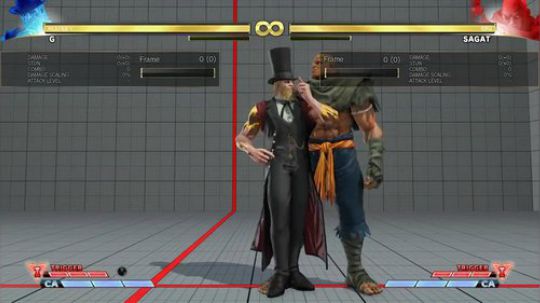 这是街霸5里面最强的闲置技!新角色G竟然有这种隐藏杀招!