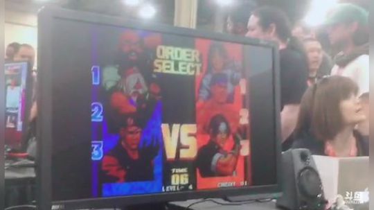 3问夺冠!中国选手大口EVO会场夺得拳皇98冠军!