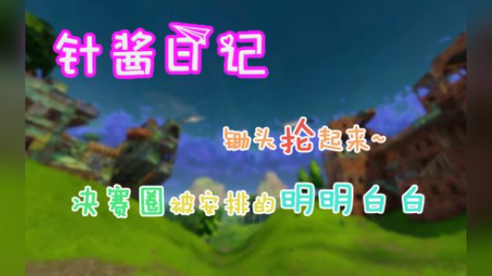 《针酱日记》第21期:锄头抡起来~决赛圈被安排的明明白白