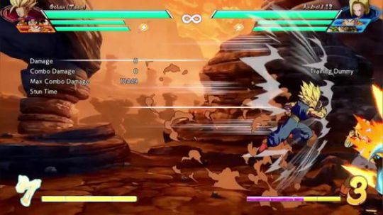 小悟饭压制力加强!龙珠Z更新后小悟饭空中发波后可以随意活动!