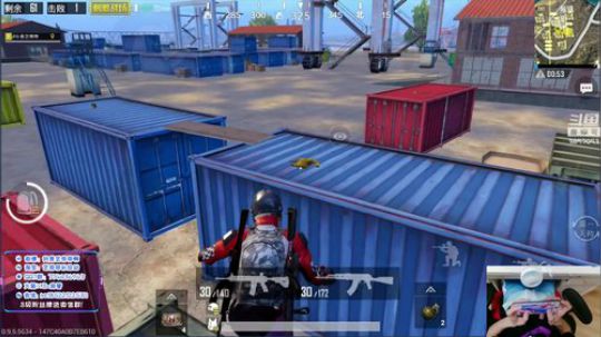 单人四排皇冠，就是落地干！ 2018-08-09 11点场