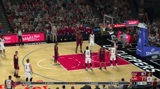 小乐：NBA2K18骑士第十七赛季常规赛 2018-08-02 23点场