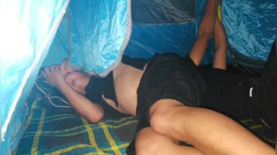 徒步开始啦， 2018-08-11 00点场