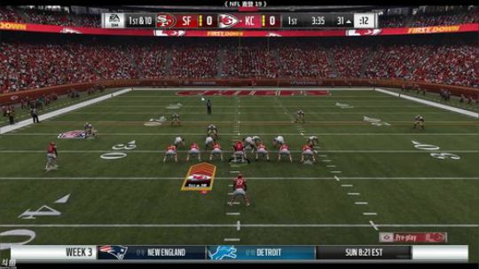 【豆腐】年货大作 NFL麦登19首播 2018-08-12 00点场