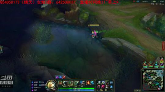 我在斗鱼看疯狗炼金直播英雄联盟