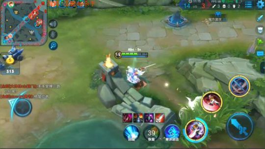 我在斗鱼看不可一世杀手直播王者荣耀