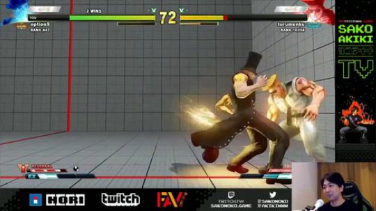 神之手也在试玩街霸5新角色G!看Sako实战露一手!