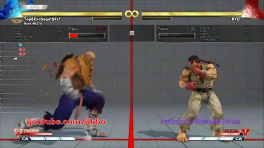 VT2不蓄力有什么用?街霸5沙加特VT2机械操作教学!