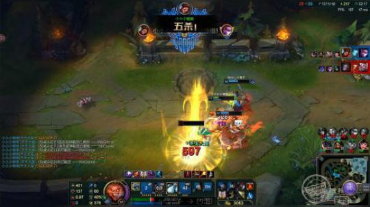猴1v5五杀外加抢大龙60分钟