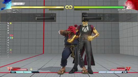 在版中正逆向择!街霸5新角色G卡帧小套路!