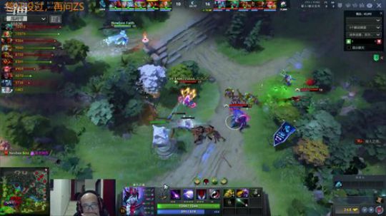 NB教练带你看TI8!专业! 2018-08-18 01点场
