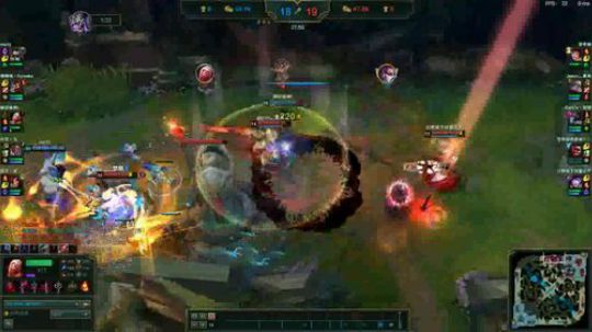 吸血鬼e闪瞬秒AD，结束比赛