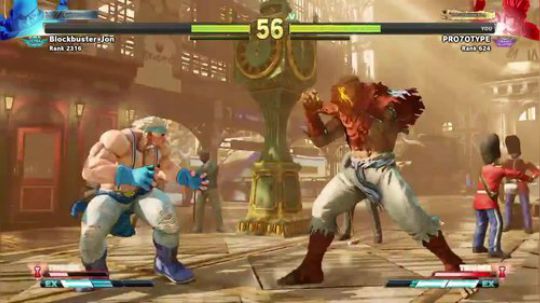 打出街霸33的感觉!Aelx连续格挡沙加特!