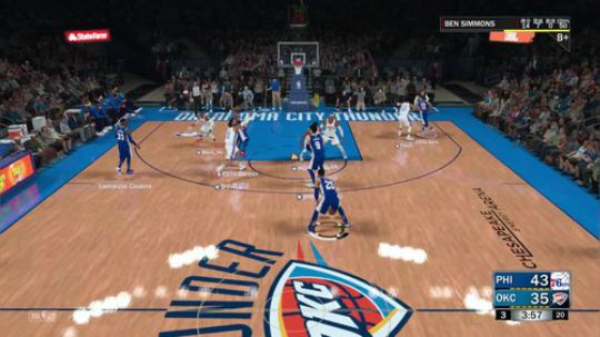 小乐：NBA2K 5V5比赛积分赛第七天 2018-08-16 23点场