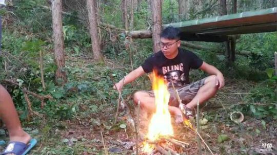 河道生活第一天， 2018-08-24 18点场