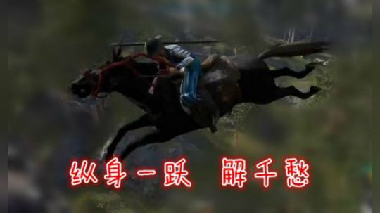 武侠乂 马术大师 越过千山万水