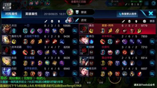 国服老黄忠:单排上第十一个王者 2018-08-25 17点场