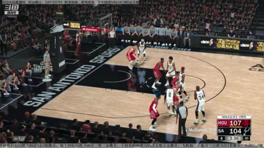 继续NBA2K18粉丝联盟~~~ 2018-08-27 18点场