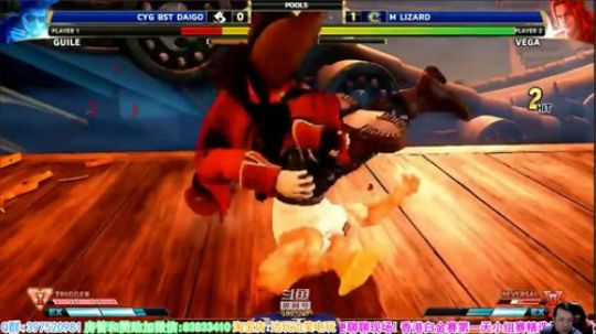 众多中国选手参战!街霸5香港白金赛第一天PT3