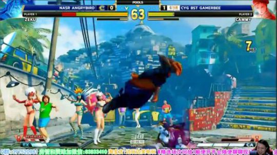 众多中国选手参战!街霸5香港白金赛第一天PT2