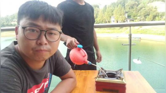 走带兄弟们干个水库玩玩。 2018-08-29 16点场