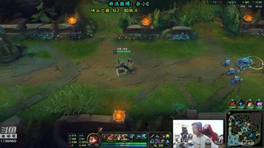 余小C：我们又是冠军，还是冠军。 2018-08-29 23点场