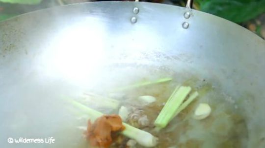 【原始生存·烹饪】在森林里烹饪美味可口的大龙虾