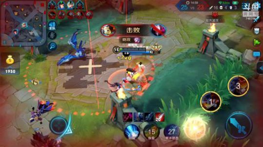 我在斗鱼看林蒙m直播王者荣耀